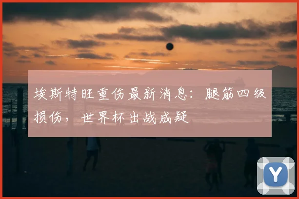 埃斯特旺重伤最新消息：腿筋四级损伤，世界杯出战成疑